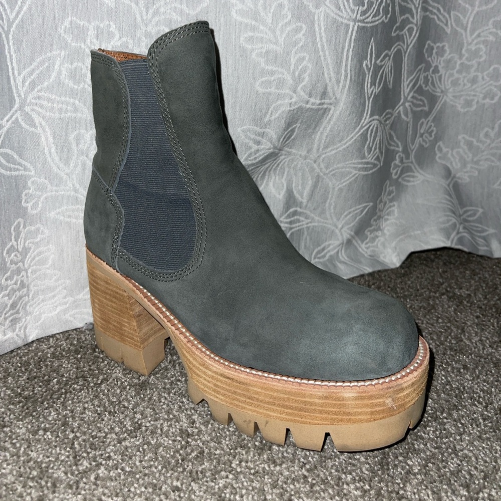 Jeffrey Campbell Platform Suede Boots